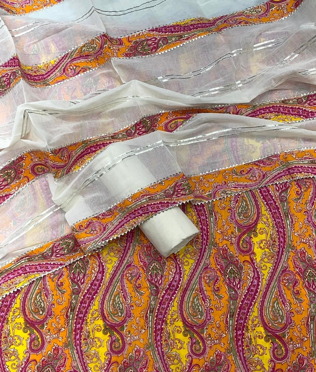 Kalamkari Bandhej Suits
